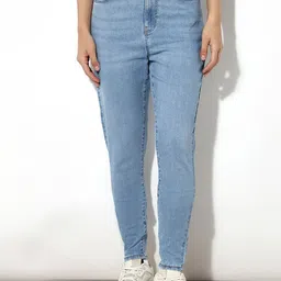 ONLY Women Skinny Fit Mid-Rise Heavy Fade Stretchable Jeans-image-83