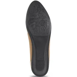 TRYME Women's Beige Ballerinas image 5