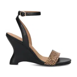 BAGATT Women's Hatti Black Ankle Strap Sandals-picture-35