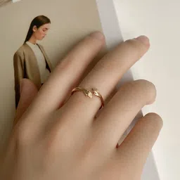 TheVineGirl Gold-Plated Adjustable Finger Ring image 4