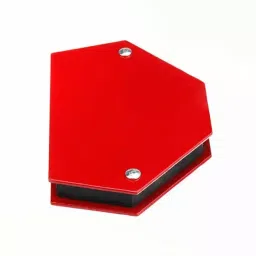 FLAMINGO ENTERPRISE Magnetic Welding Holder Set Multi Angle High Quality Steel Red 80 mm Throat Depth 8 cm Clamping (Pack of 6) image 3