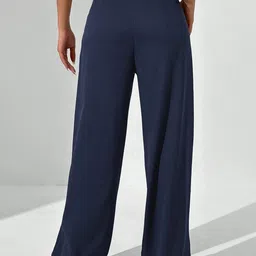 Chemistry Women High-Rise Wide Leg Trousers image 4