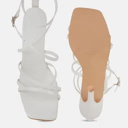 Rubeezz Party Kitten Sandals with Buckles image 5