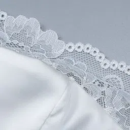 LULU & SKY Solid Lace Inserts Bodycon Mini Dress image 5