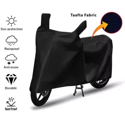 Auto Pearl Bike Cover for TVS Victor Edge (Black) image 3
