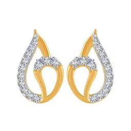 P.C. Chandra Jewellers 18 kt Gold & Diamond Earrings-picture-33
