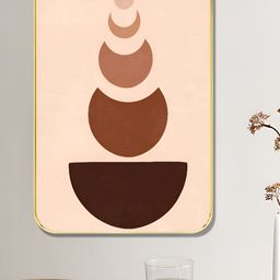 Livin'luxe Pink & Brown 1 Piece Wood Other Wall Paintings-picture-6