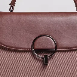 Exotic PU Swagger Shoulder Bag image 5