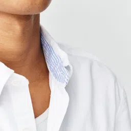 NEXT Drop-Shoulder Sleeves Relaxed Fit Casual Shirt image 4