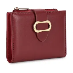 Fastrack Cherry Buckle Flap Bi-Fold Wallet image 4