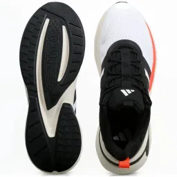 Adidas Men's ALPHARESPONSE Black & White Running Shoes image 4