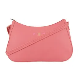 Baggit Pink Medium Hobo Bag-image-38