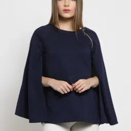 Belle Fille Navy Full Sleeves Sweatshirt-picture-16