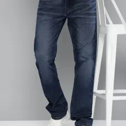 Levi's Men's 513 Slim Straight Fit Dark Blue Jeans-picture-24