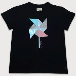 Gini & Jony Kids Black Embellished Top-picture-45