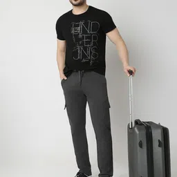 Underjeans by Spykar Men Mid Rise Track Pant image 5