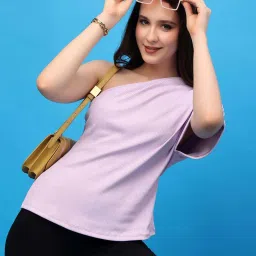 Cation Purple Plain Top image 4