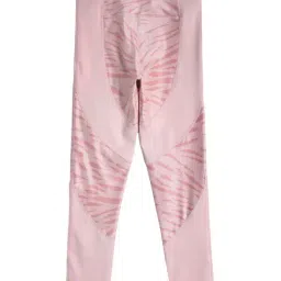 Puma Girls Runtrain Lotus Printed Tights image 2