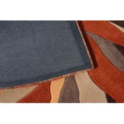 Presto Orange Wool Hand Tufted Carpet image 4