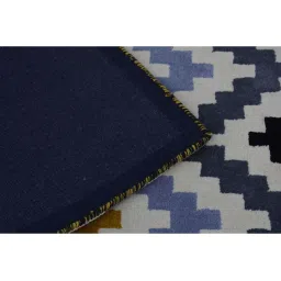 Presto Yellow & Grey Wool Hand Tufted Carpet image 4