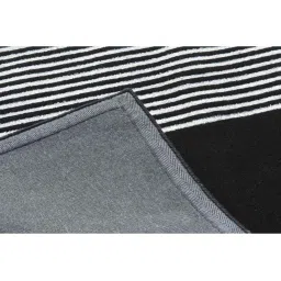 Presto Yellow & Black Wool Hand Tufted Carpet image 4