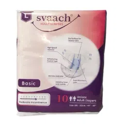 Svaach Basic Adult Diaper Sticker Type Large (Pack of 10 pcs) image 2