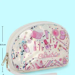 Forever Glam by Pantaloons PU Silver Women Pouch image 4