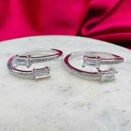 Arte Jewels 925 Sterling Silver Toe Rings For Women-image-3
