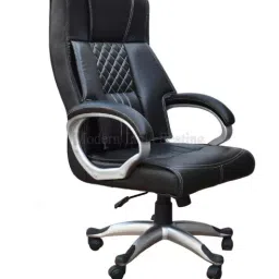 Divano Modular Black Modern India Seating Office Chrome Series MI232 image 2