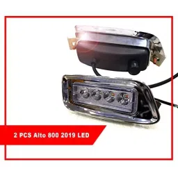 Auto Pearl Car LED Fog Lamp Light Compatible For Maruti Suzuki Alto 800 2019, Fog_LightCHROME_alto800_2019 (Set of 2) image 2