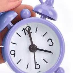 ASIDEA Lavender Traditional Alarm Clock image 4