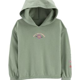 Carter's Floral French Terry Hoodie- Green-picture-41