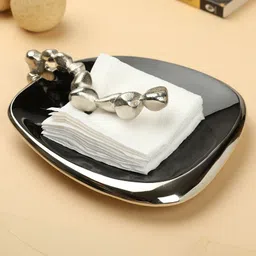 de maison decor De Maison Décor Stones Serving ware Napkin Holder Silver-picture-25