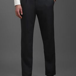 Louis Philippe Men Mid-Rise Slim Pleated Fit Formal Trousers-picture-12