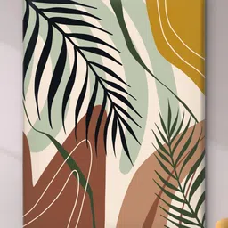 Myntra Elegant Homes White Canvas Other Wall Paintings image 2