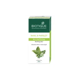 Biotique Bio Basil And Parsley Revitalizing Bathing Bar image 1