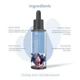 BODYOPS Kojic Acid 2% + Alpha Arbutin 1% & Retinol 0.6% (30ml Each - Pack Of 1) image 2