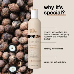 Milkshake Integrity Nourishing Shampoo For Damaged & Chemically Treated Hair image 3