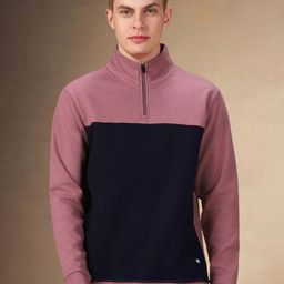 Dennis Lingo Men Colourblocked Casual Sweatshirt-picture-18