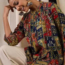 Anouk Women Ethnic Motifs Printed Kurti image 5