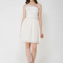 BAESD Embroidered Lace Fit & Flare Dress-picture-11