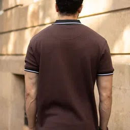 Powerlook Men Polo Collar T-shirt image 2