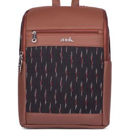 ZOUK Unisex Geometric Printed Backpack-picture-33