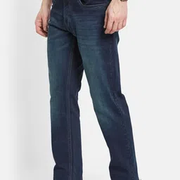 Octave Men Straight Fit Light Fade Stretchable Jeans image 2