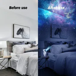 kmjsa Astronaut Galaxy Projector Night Light – 360° Rotating Nebula Star Projector Night Lamp image 4