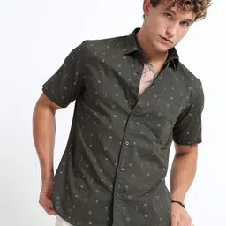 MARTIN SMITH Men Comfort Printed Casual Shirt-picture-25