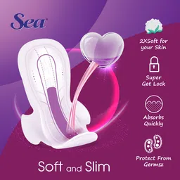 sea Pack of 30 XXL Maxi Anti Bacterial, Sanitary Pad image 4