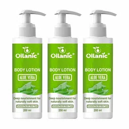 Oilanic Set Of 3 Aloe Vera Body Lotion For Deep Nourishment - 200 ml Each-picture-32