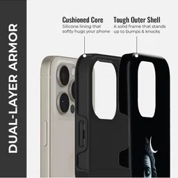 PEEPERLY Unisex iPhone 14 Pro Max Quirky Max Shiv Soul Crystal Impact Resistant Back Case image 4