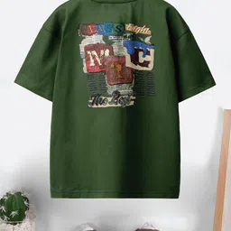 CODEZ Pack Of 2 Boys Oversized Round Neck Short Sleeves Tshirts image 4